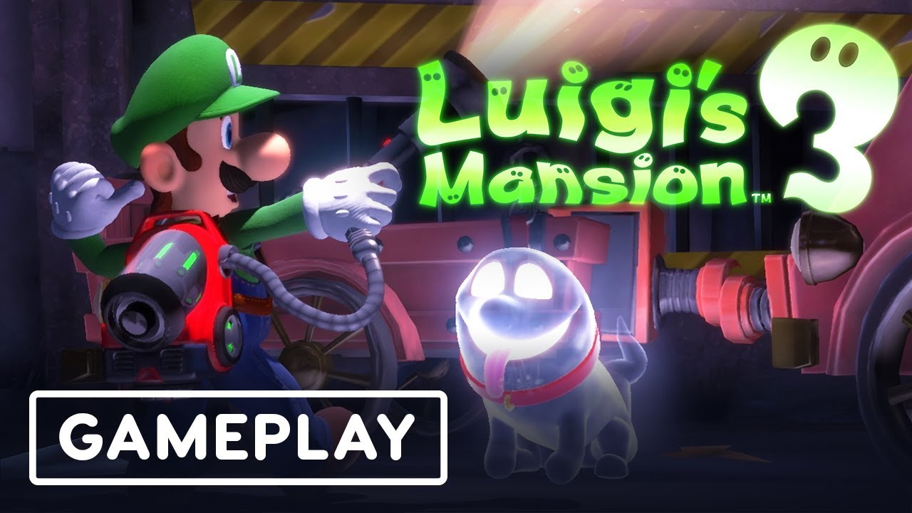 Luigi's Mansion 3: 10 Minutes of Haunted Castle Area Gameplay - E3 2019