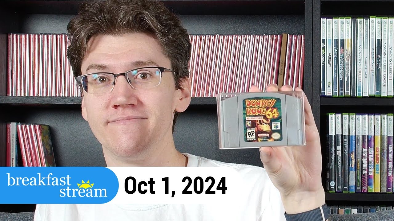 ☀️ The Rarest Game I Own | Breakfast Stream 10.1.24