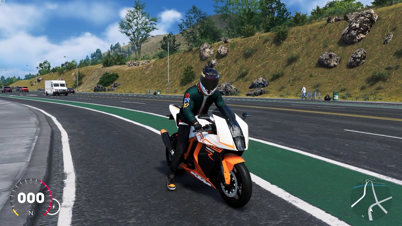 The Crew 2 KTM 1190 RC8 R Test Drive | Gameplay