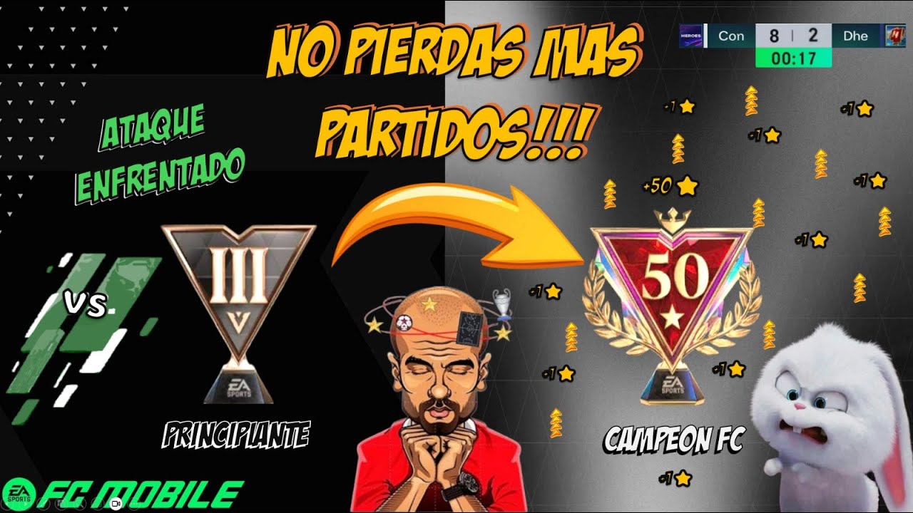 😱💥¡¡La MEJOR GUÍA para GANAR TODOOO!! en Ataque Enfrentado 💪🥇NO pierdas más partidos | FC Mobile 25
