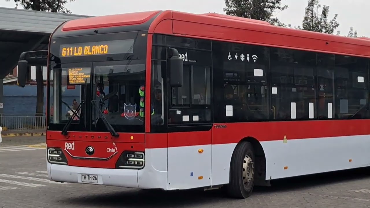 Transito de buses en Intermodal Lo Ovalle 30/08/2025 (Video Cortito)