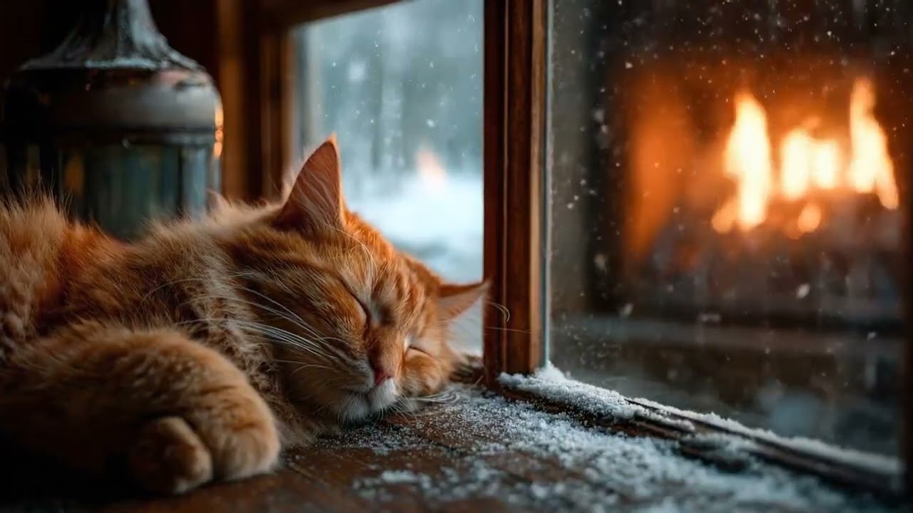Evening Jazz for Sleeping Cats 🐱 | Soft Night Calm & Cozy Jazz Ambience