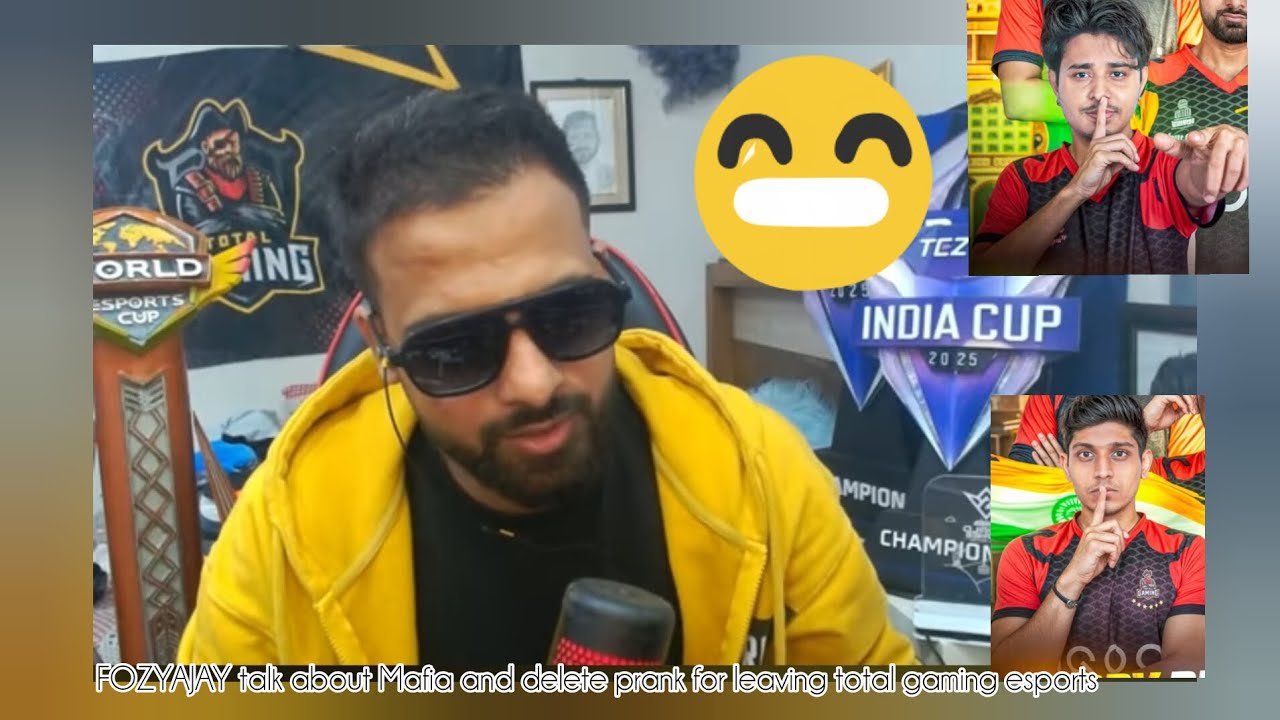 FOZYAJAY&rsquo;s Prank Shocked Everyone &ndash; TG Mafia & Delete Leave Total Gaming Esports?! 😱😱😱😱😱😱😱😱