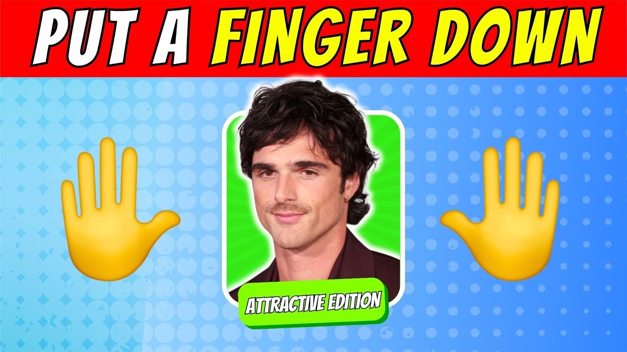 PUT A FINGER DOWN IF YOU FIND THEM ATTRACTIVE (100 CELEBRITIES) | 2025 | QUIZ WAVEZ