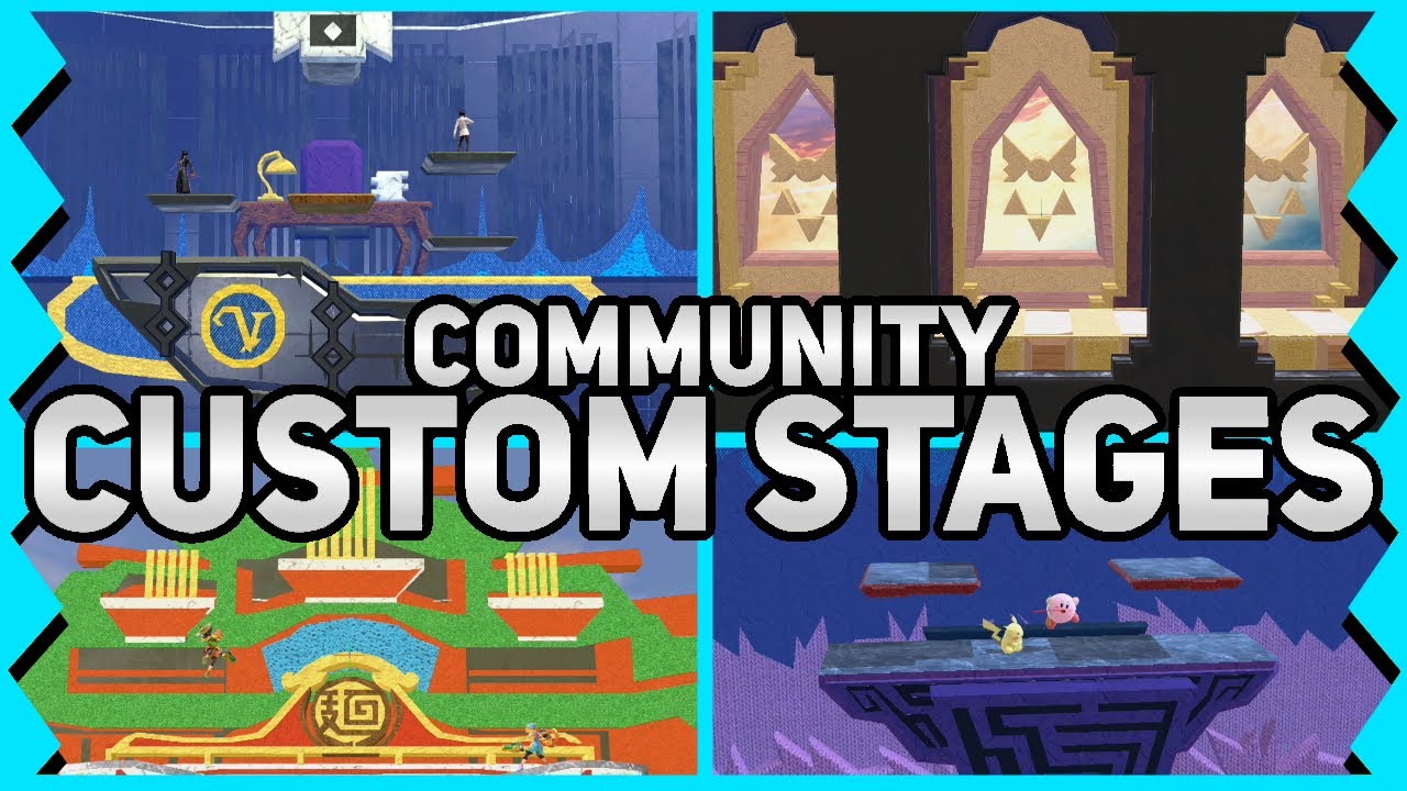 10 Awesome Custom Stages for YOU ► Smash Ultimate