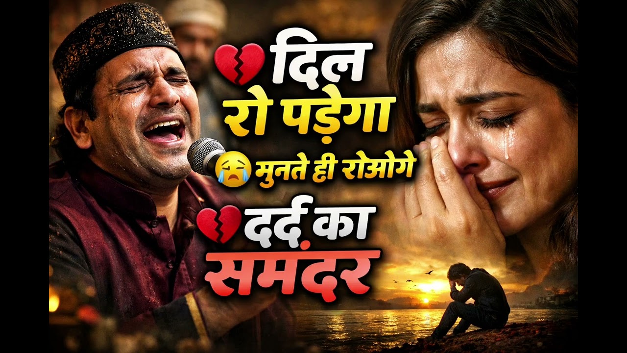 1️⃣ 💔 सुनते ही रो पड़ोगे | दर्द का समंदर Qawwali | Very Emotional Sufi Qawwali