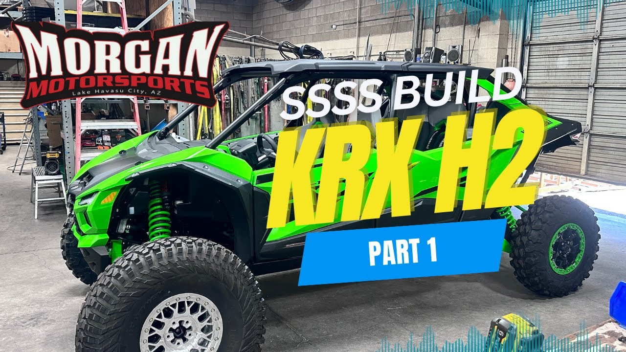 KAWASAKI  H2 MORGAN MOTORSPORTS BUILD PART 1