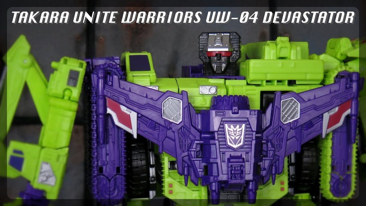 Transformers Takara Unite Warriors UW-04 Devastator (By Kodimus_prime_g1)