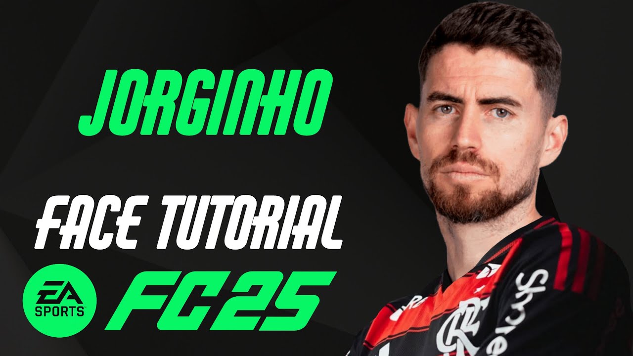 EA FC 25 - JORGINHO FACE TUTORIAL + STATS [FLAMENGO].