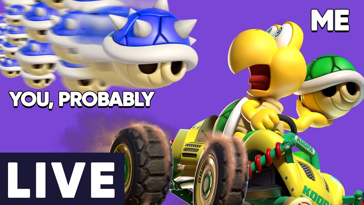 Okay you can race with me but ONLY if you let me win