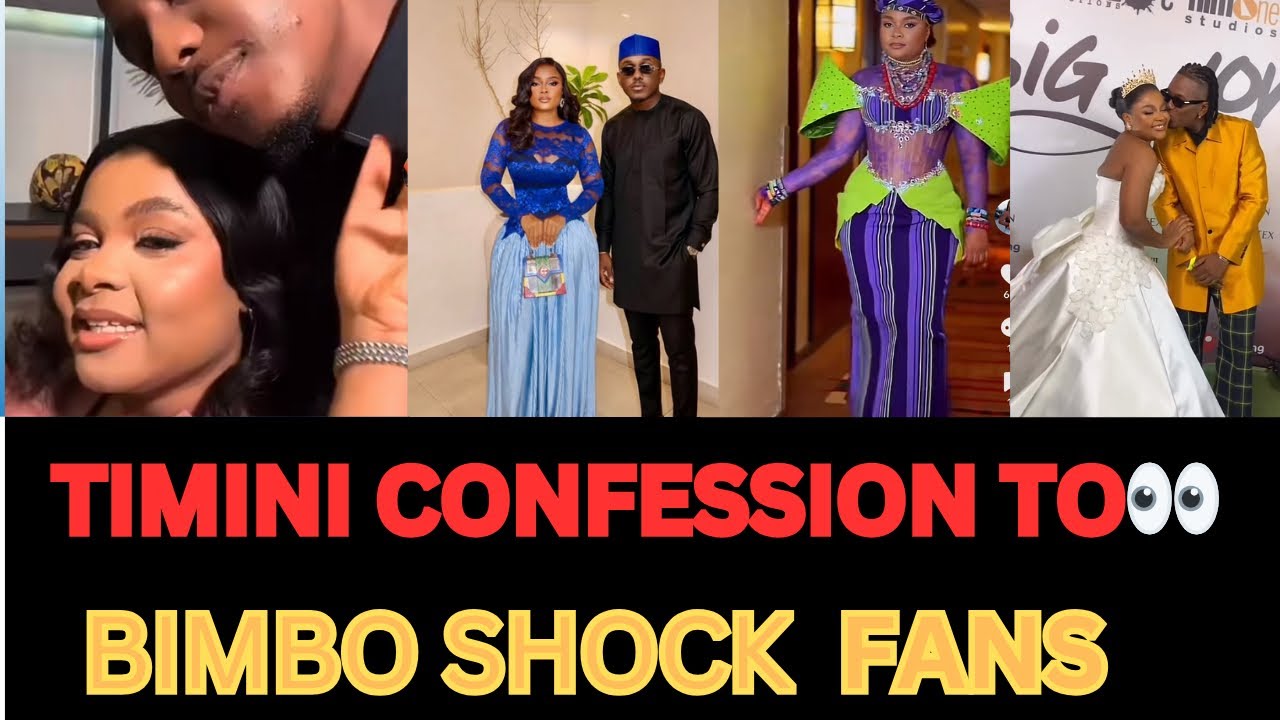 FANS IN SHOCK 😱 — TIMINI EGBUSON MAKES PUBLIC CONFESSION ABOUT WHAT HE FEELS FOR BIMBO ADEMOYE 