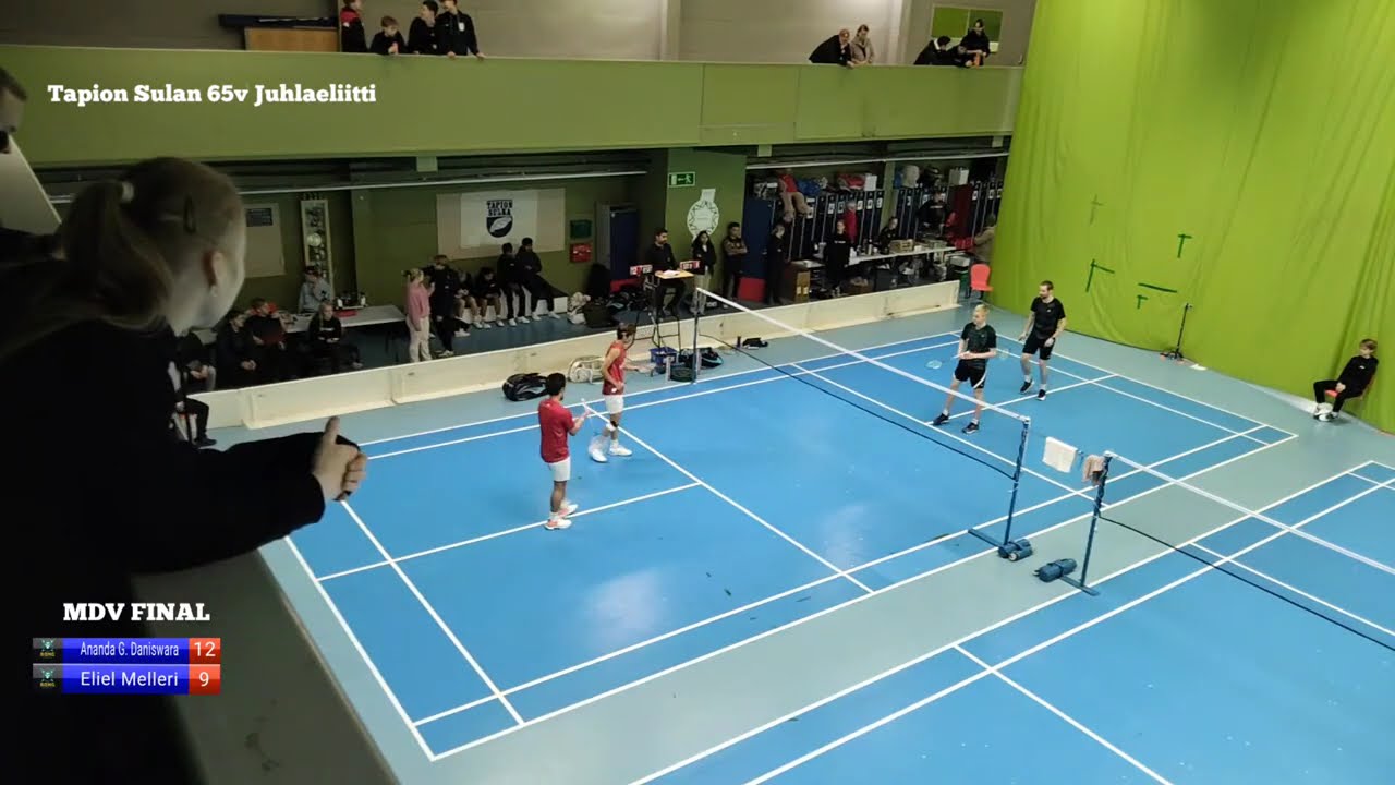 Sulkapallo Finaali | MDV | Jesper Von Hertzen selostajana