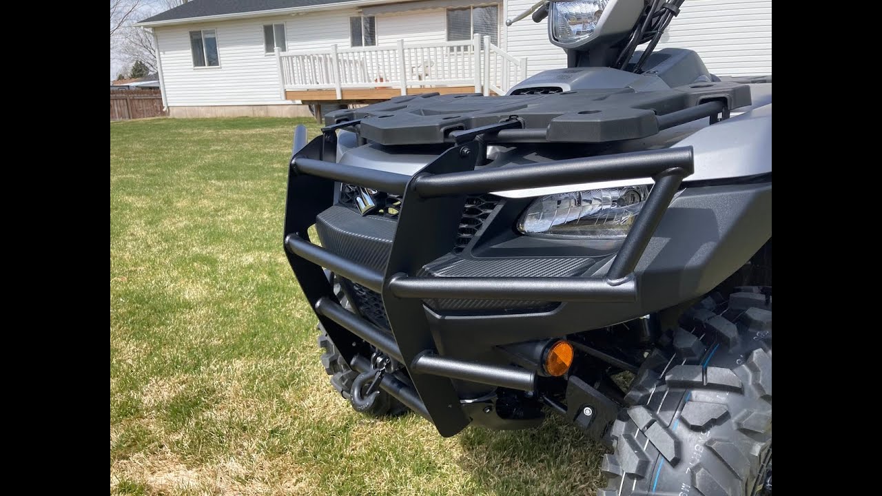 ATV Guru Bumper Installation 2022 Suzuki King Quad 750