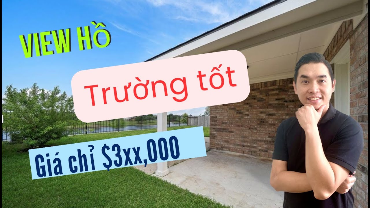 28. Richmond: VIEW HỒ - trường tốt - 15 mins tới Bellaire - giá chỉ hơn $3xx,000