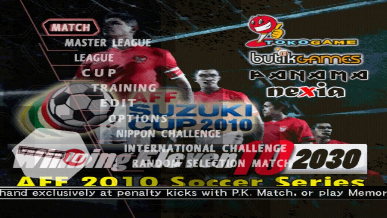 Winning Eleven 10 - Piala AFF 2010 Soccer Series (PS2) Iso Download