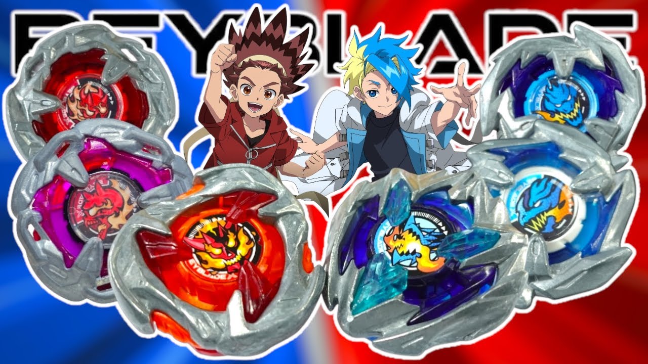 ALL HELLS BEYS vs ALL DRAN BEYS | Jaxon VS Robin | BEYBLADE X