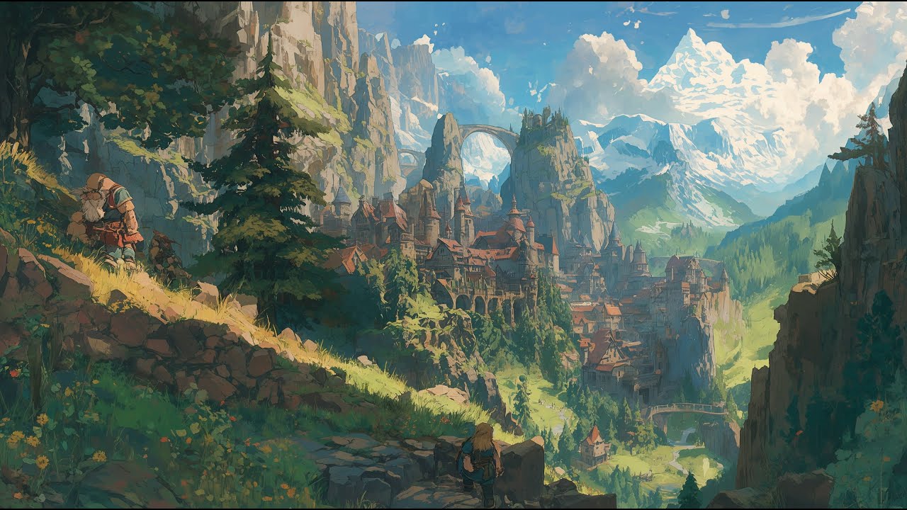 Fantasy Medieval Music for Focus & Calm | The Dancing Flute of the Quiet Bard