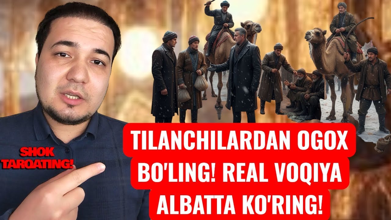 TILANCHILARDAN OGOX BO'LING ALDANIB QOLMANG! REAL VOQIYA ALBATTA KO'RING!