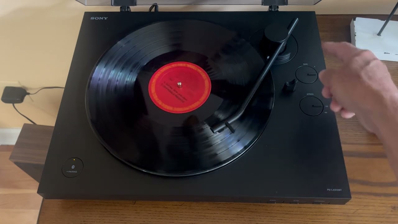 SONY Stereo Turntable PS LX310BT