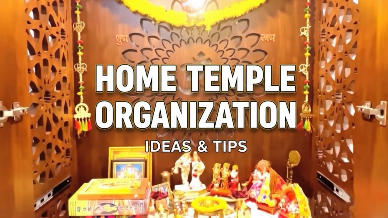 Home Temple Cleaning and Organization | Festival Ready#shortsfeed#mandir#temple#shorts#navratri