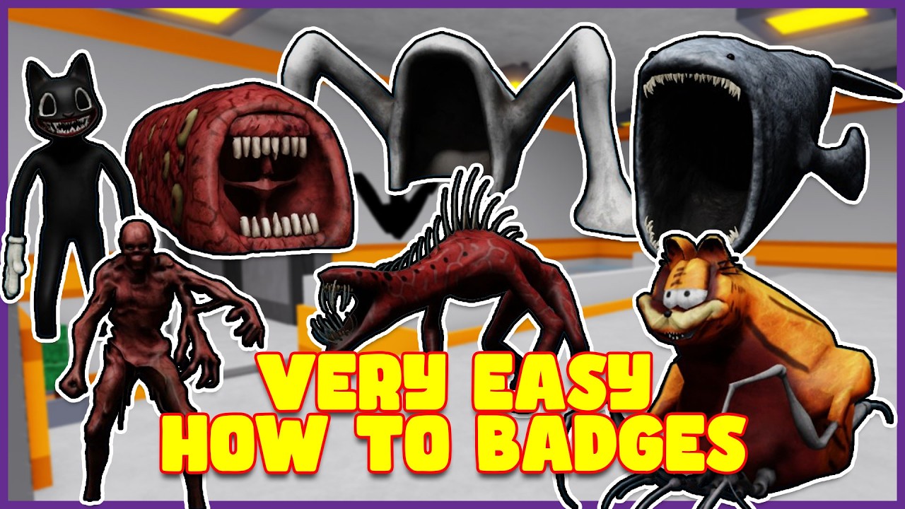 HOW TO GET ALL 29 BADGES in SCP MORPH | Roblox
