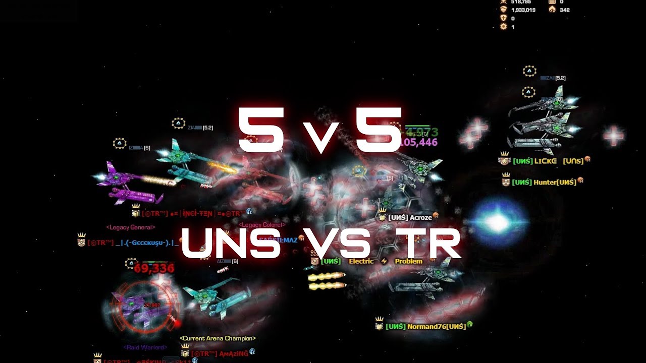 Darkorbit: UNS vs TR [5V5]