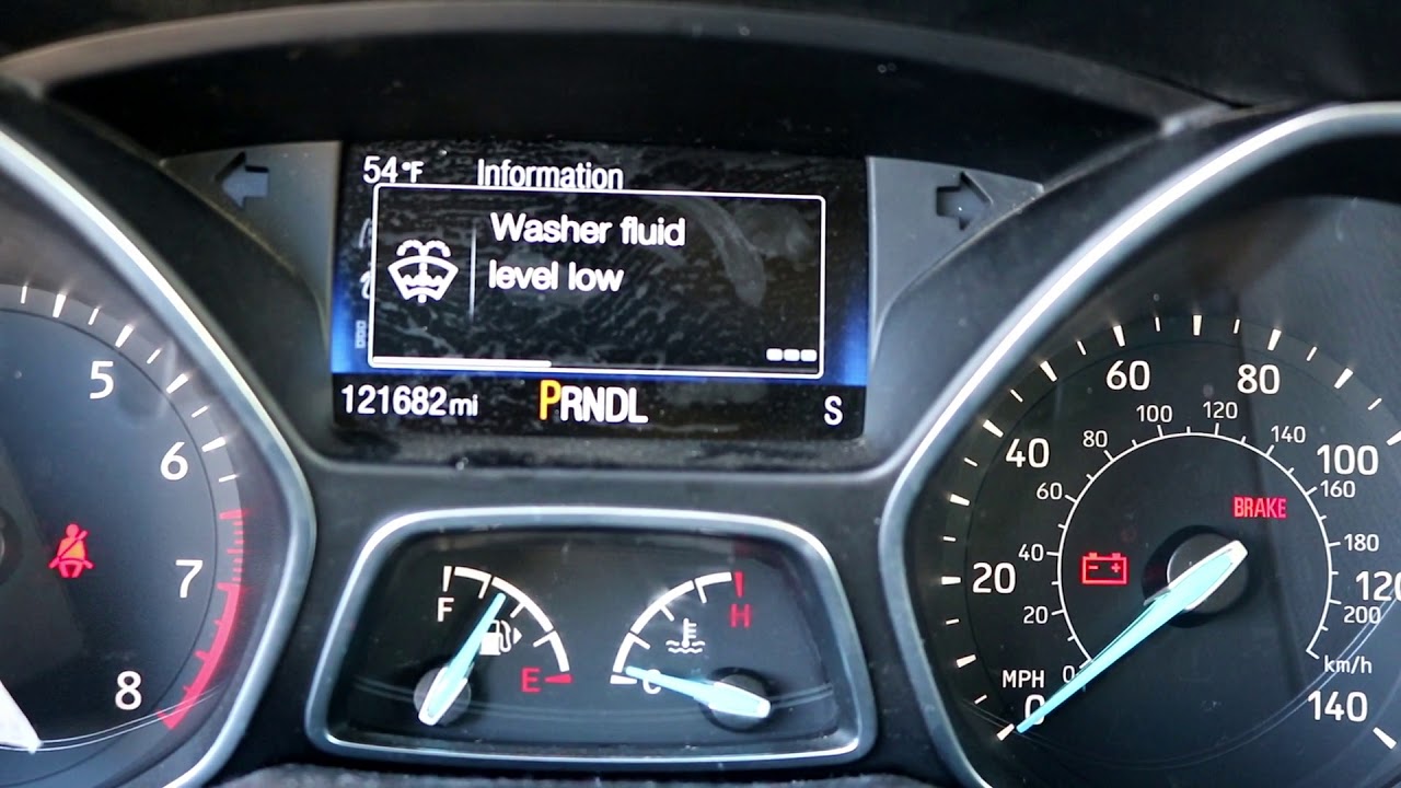Сброс индикатора уровня масла Ford Focus 3-го поколения (2011-2018)