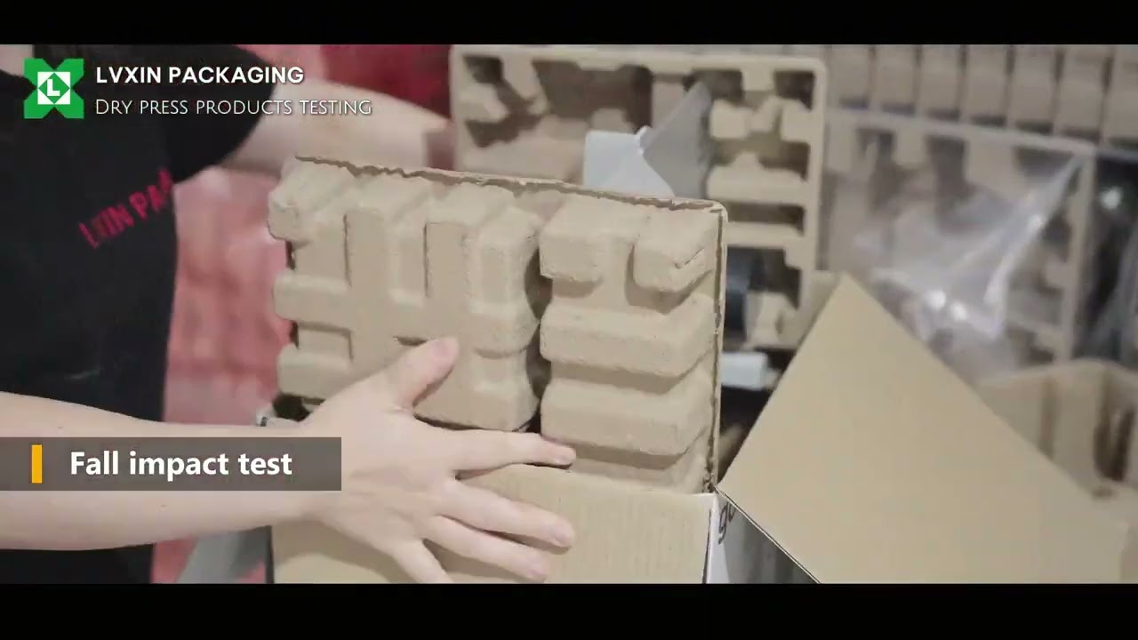 How much weight can our dry-pressed molded pulp packaging really hold?