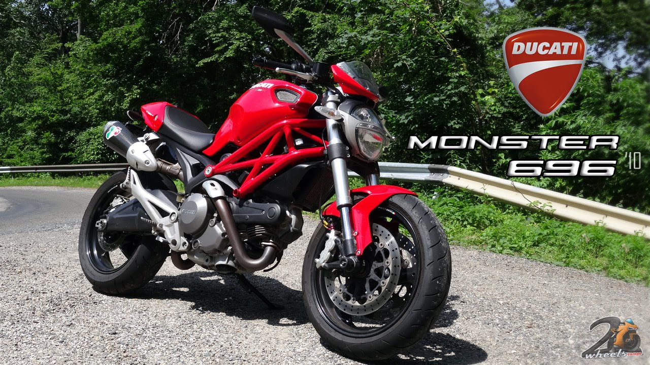 Ducati Monster 696 bike review/ utcai teszt - 2WheelsEurope HD