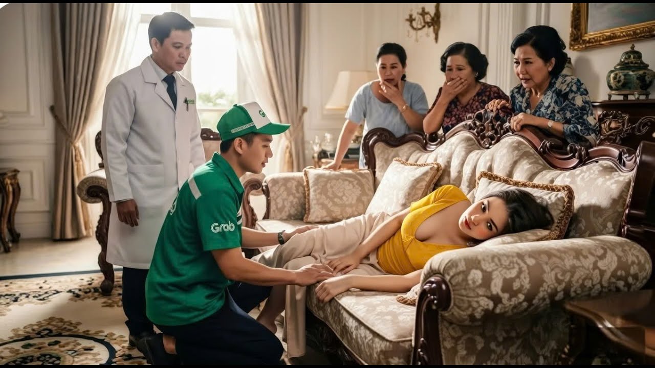 Anh Xe Ôm Chỉ Sờ Đùi Đã Chữa Khỏi Bệnh Khó Nói Cho con gái tỷ phú , khiến cô có cái nhìn say đắm anh