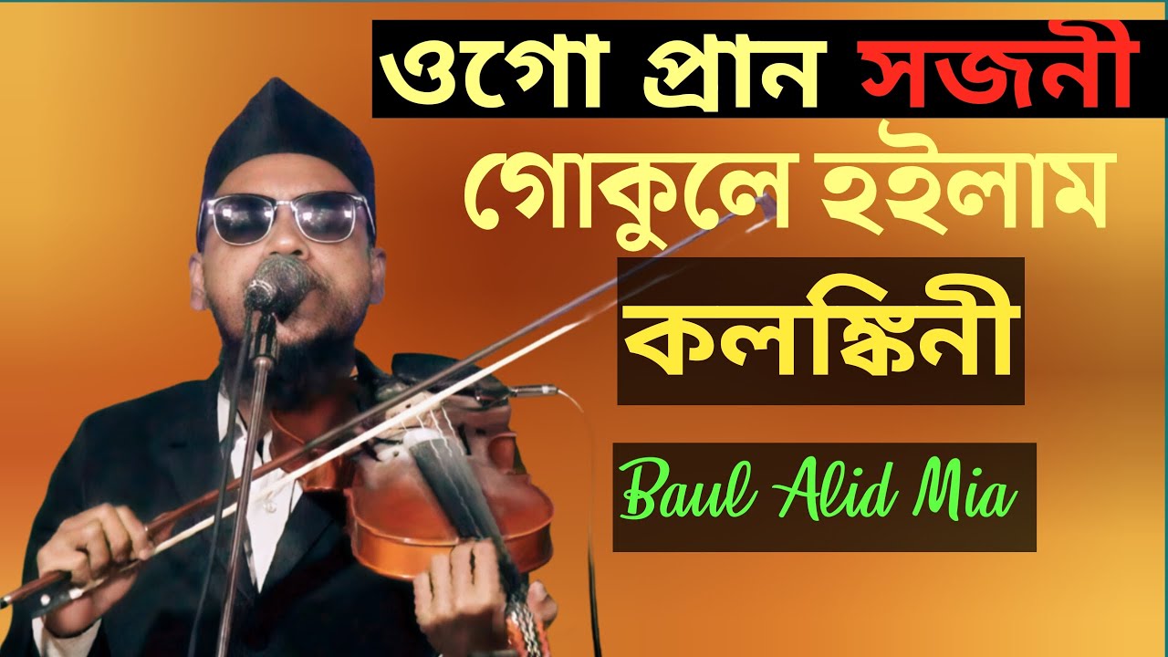 ওগো প্রান সজনী, গোকুলে হইলাম কলঙ্কিনী||Baul Alid Mia ||Baul Song ||