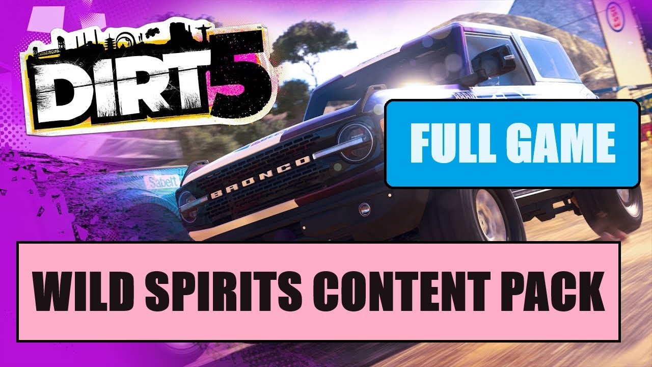 Dirt 5 - Wild Spirits Content Pack [Full Game | No Commentary] PS4