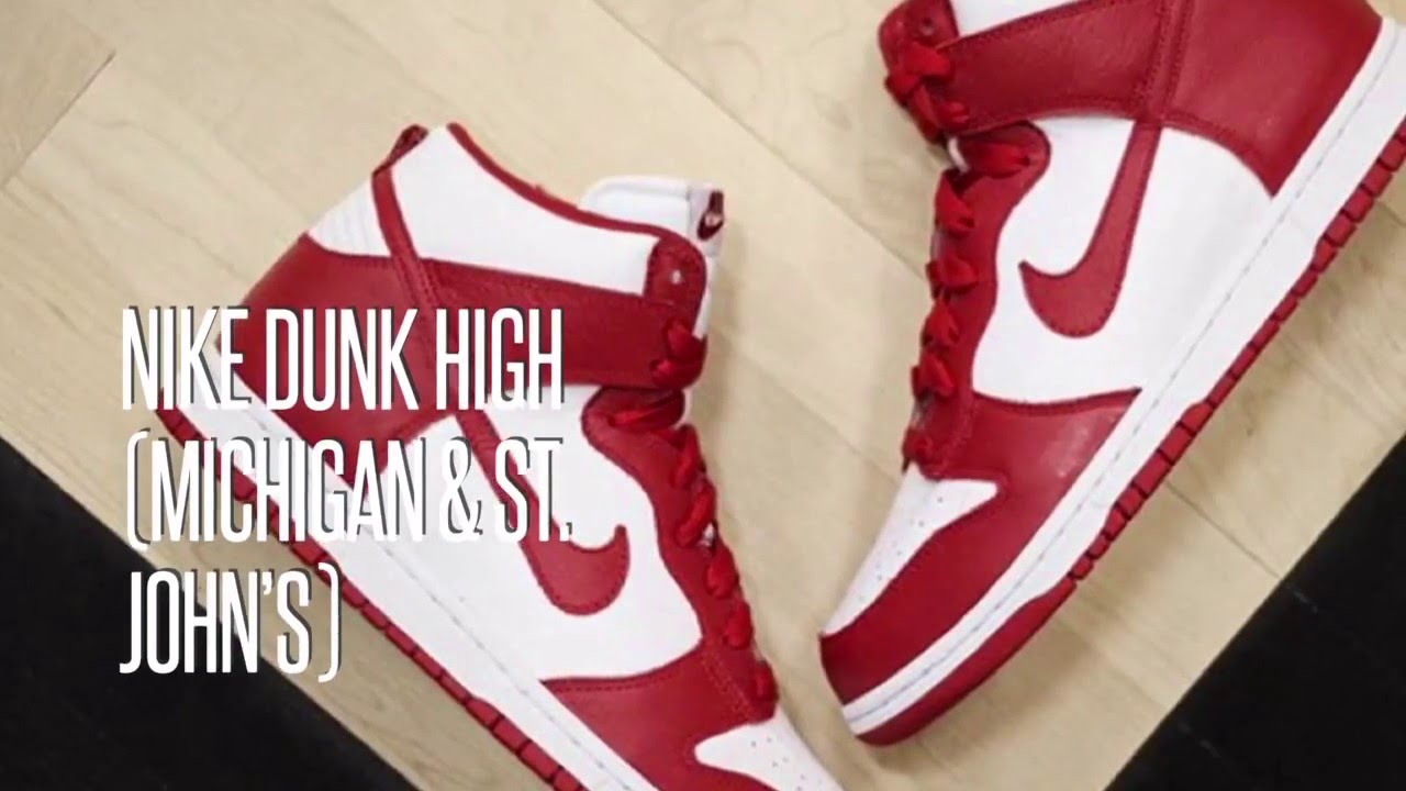 NIKE DUNK HIGH (MICHIGAN & ST. JOHN’S) / SNEAKERS STAR