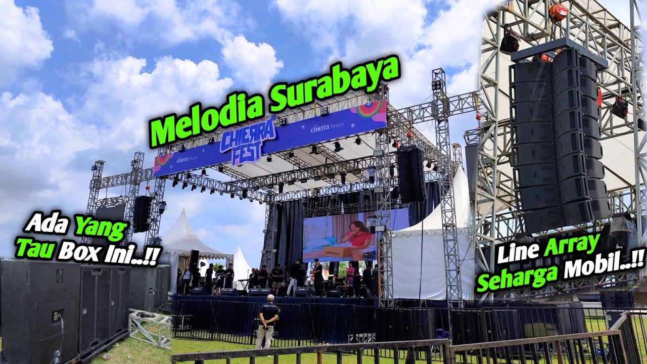 Ternyata Seperti Ini Suaranya..!! Melodia Surabaya Cek Sound Persiapan Konser Ndx Aka..!!