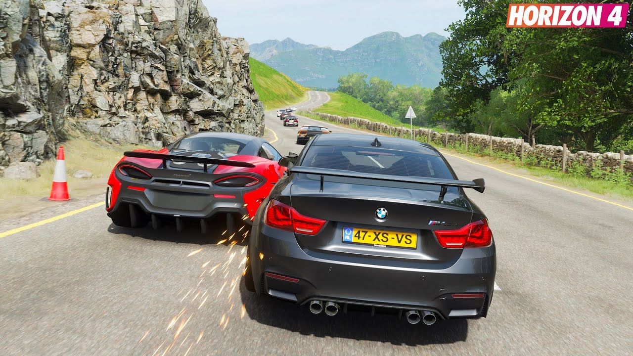 Forza Horizon 4 - BMW M4 GTS | Goliath Race Gameplay