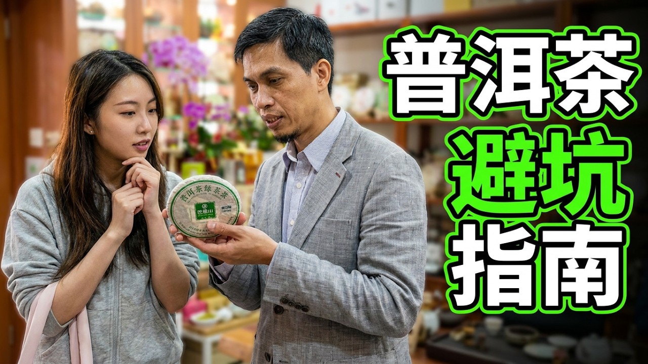 從0到1，当代年輕人的普洱茶入門指南，幫你避開90%的坑，輕鬆解鎖普洱茶的正確打開方式，從此買茶不踩雷，喝茶有滋味。