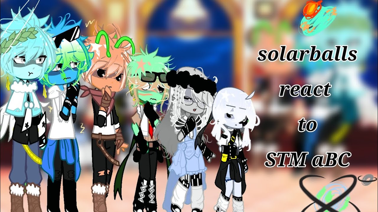 solarballs react to STM aBC AU // officially my Christmas 2024 special// by : me//