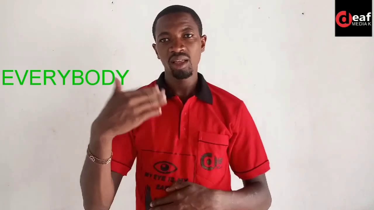 Kenyan sign language (pronouns) tutorial 3