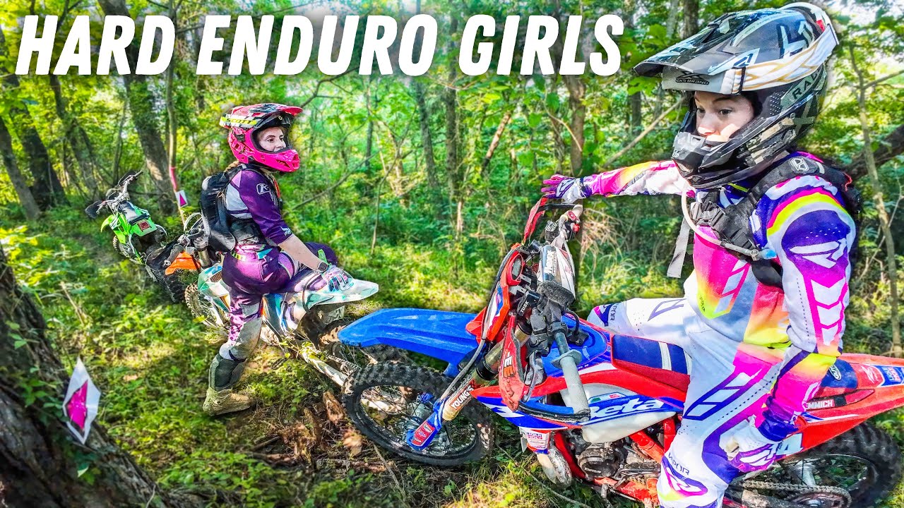 Hard Enduro FAILS & Struggles | 3 Girls & I Take on Insane Dirt Bike Trails