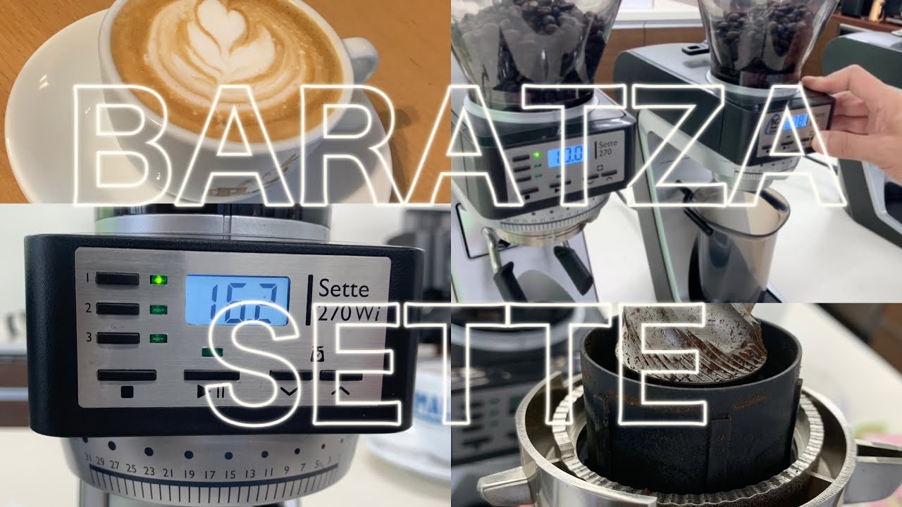 バラッツァBaratza コーヒーグラインダー Sette 30 Sette 270 Sette 270wi 比較 coffee grinder セッテ 電動コーヒーミル 小型で最高品質
