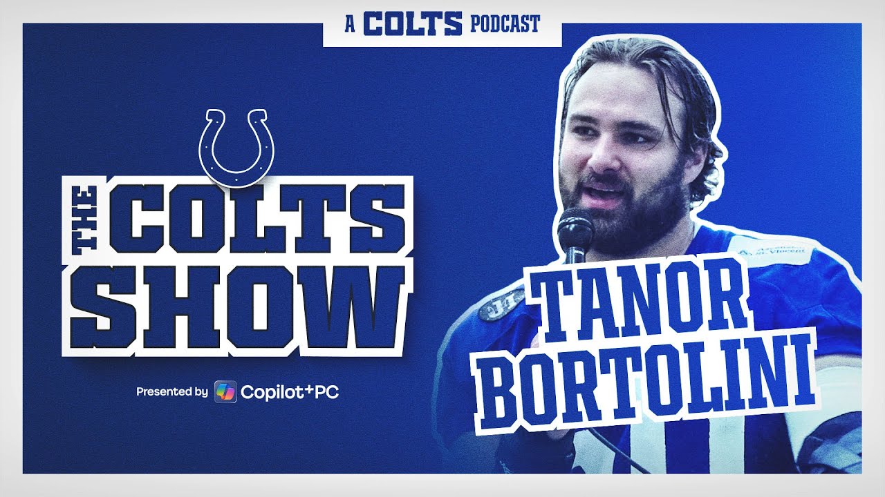 Tanor Bortolini on Jonathan Taylor, Quenton Nelson & gaining weight | The Colts Show | NFL | Podcast