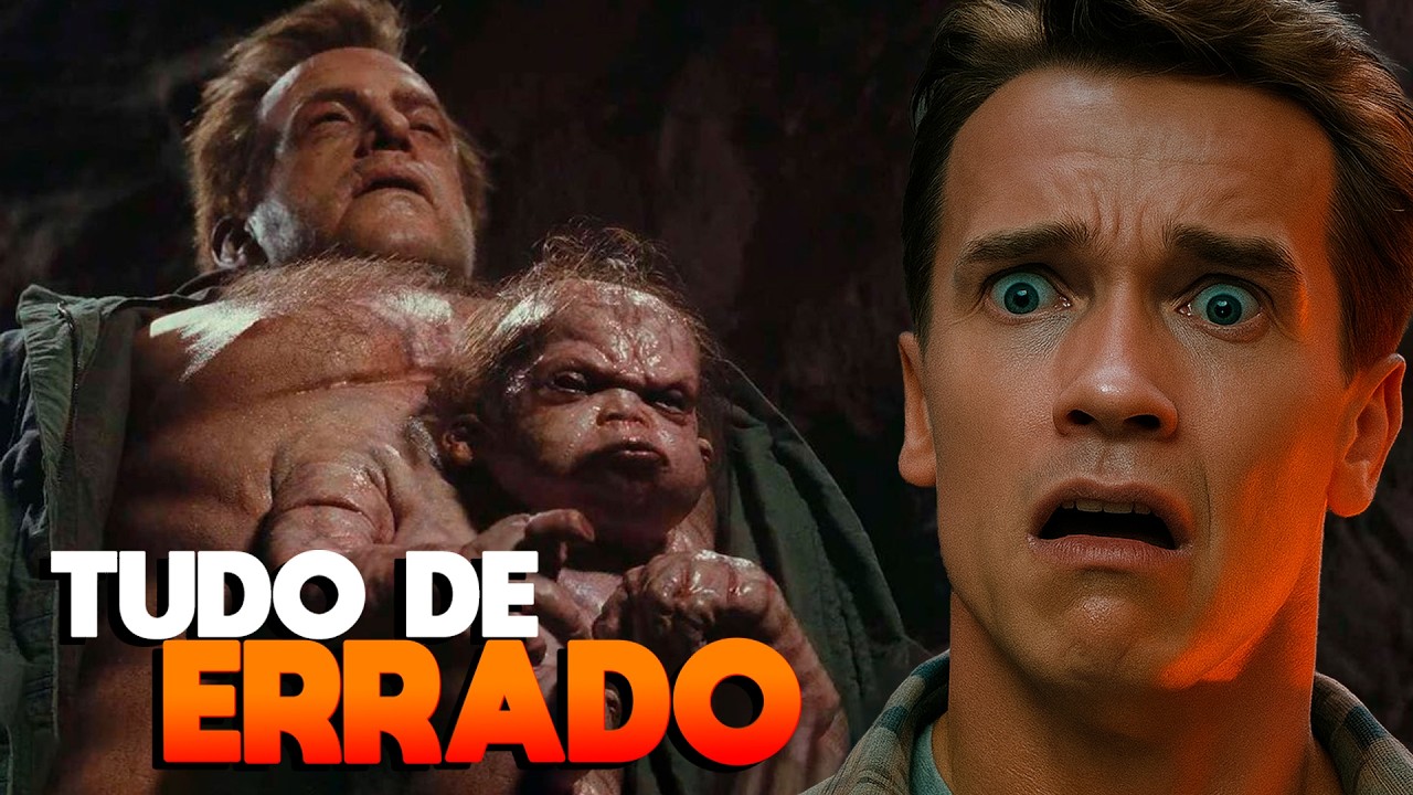 TUDO de ERRADO com O VINGADOR DO FUTURO (1990)