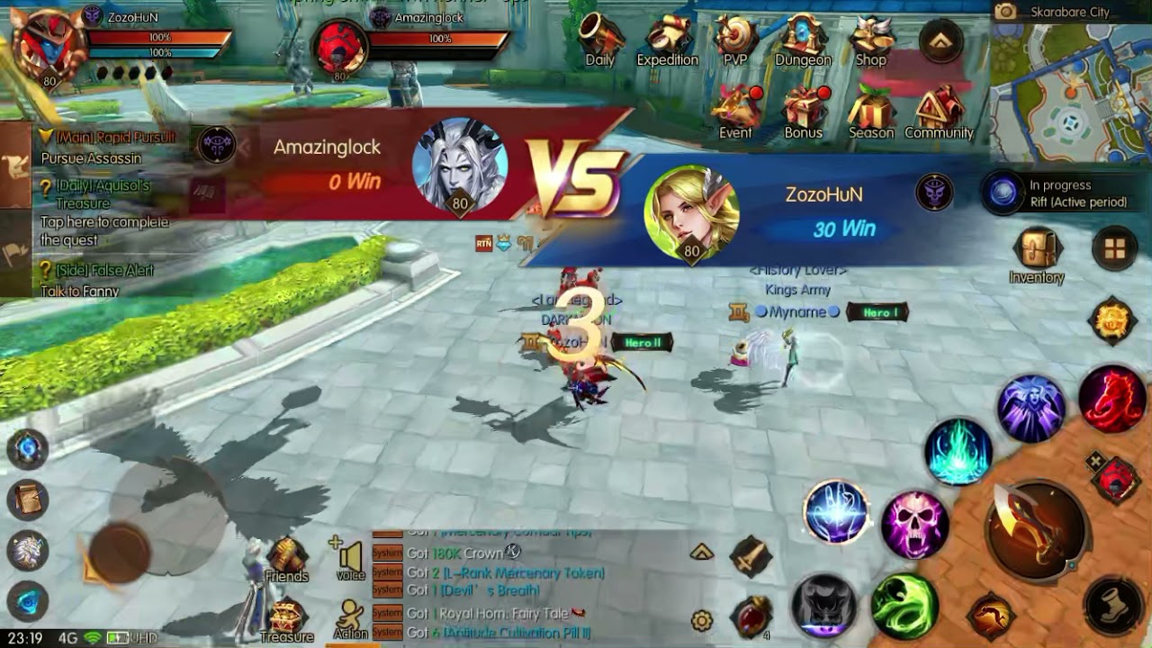 World of Kings Necromancer Vs Chaos Warlock