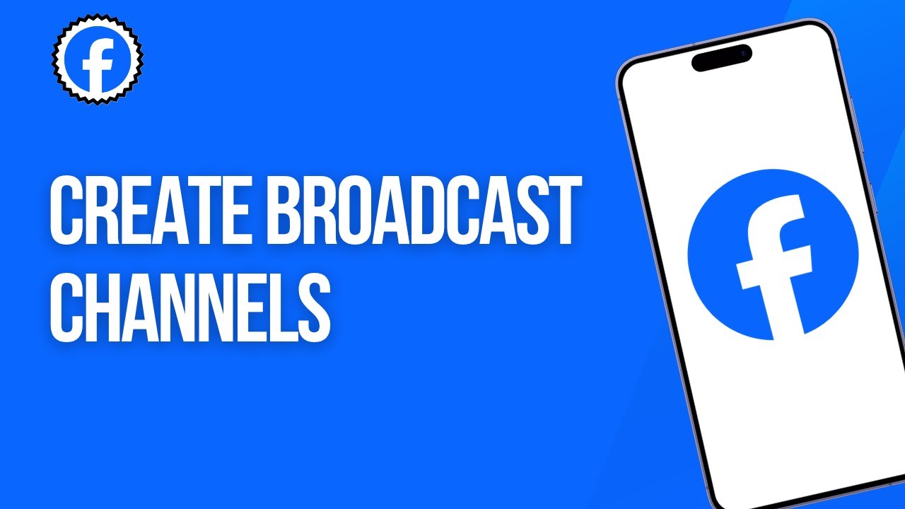 How To Create Broadcast Channels on Facebook Page [UPDATE 2025]