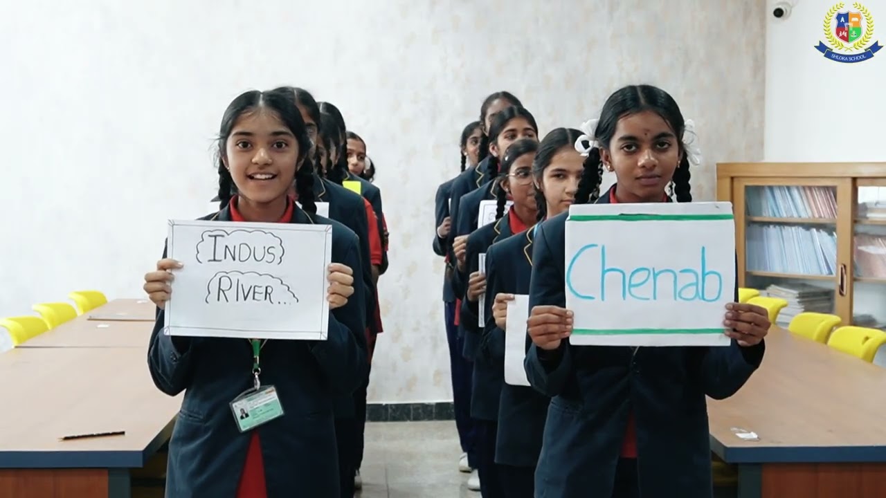 Rivers Of India Activity By 8th Students  Shloka CBSE School Jadcherla.