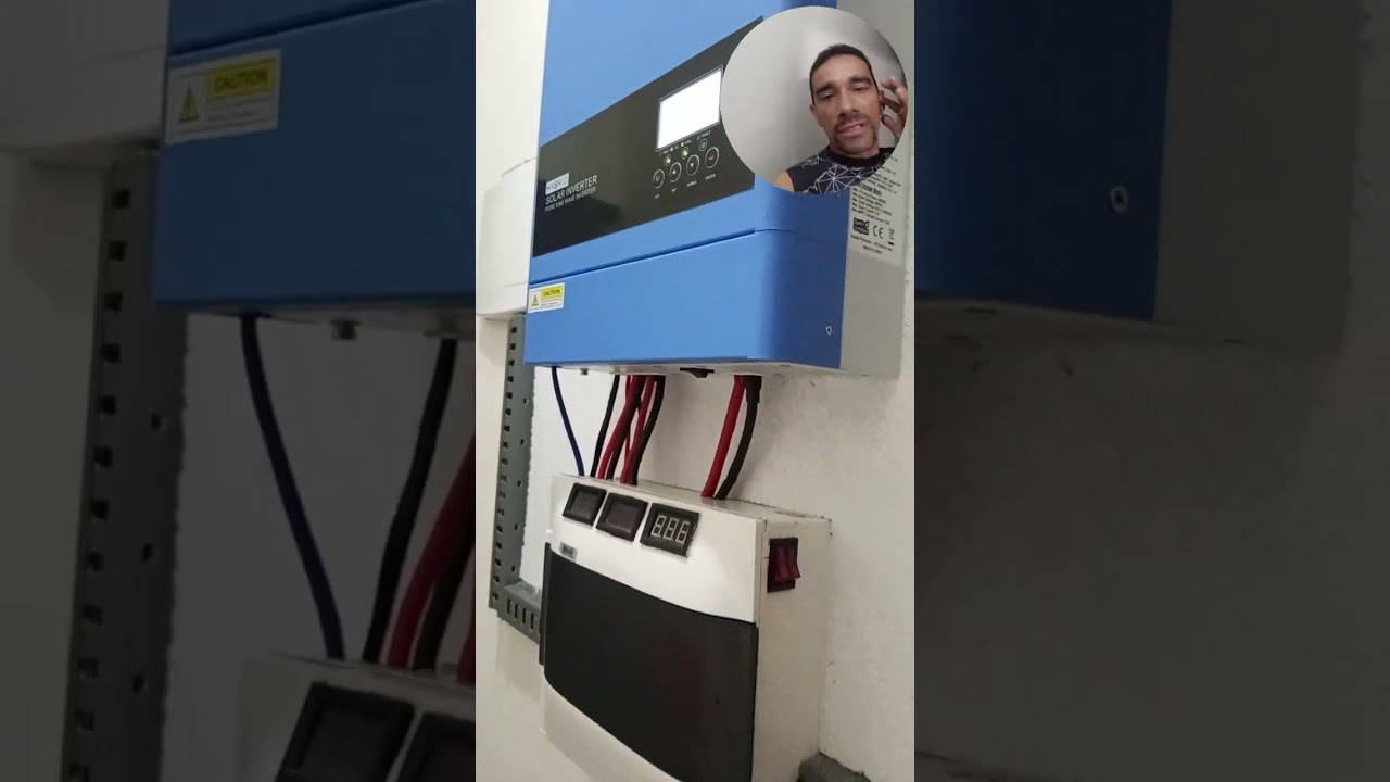 O meu novo inversor solar Anenj ibrido de 6000