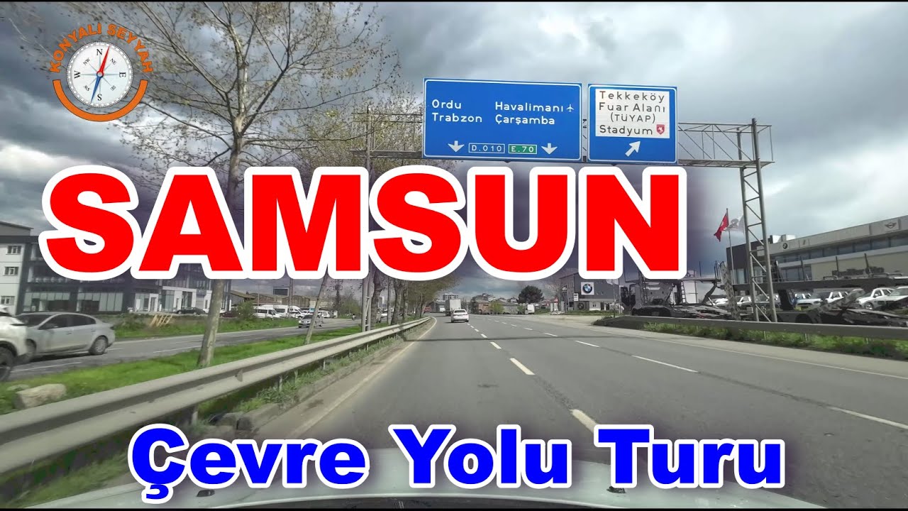 Samsundan Geçtik -2025 / 🚗 Samsun Çevre Yolu Turu | Karadeniz'in Kalbine Yolculuk 🌊