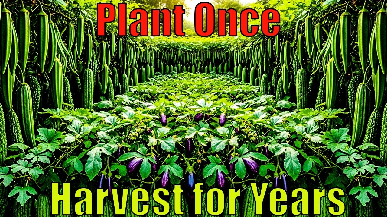8 Perennial Vegetables You Plant Once and Harvest for 15+ Years