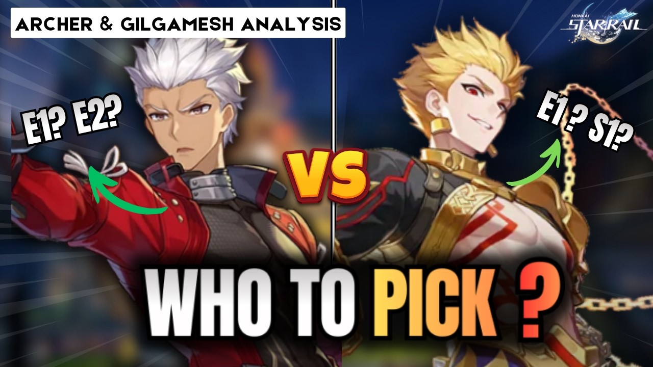 Gilgamesh or Archer? who should you PICK? | Honkai Star Rail