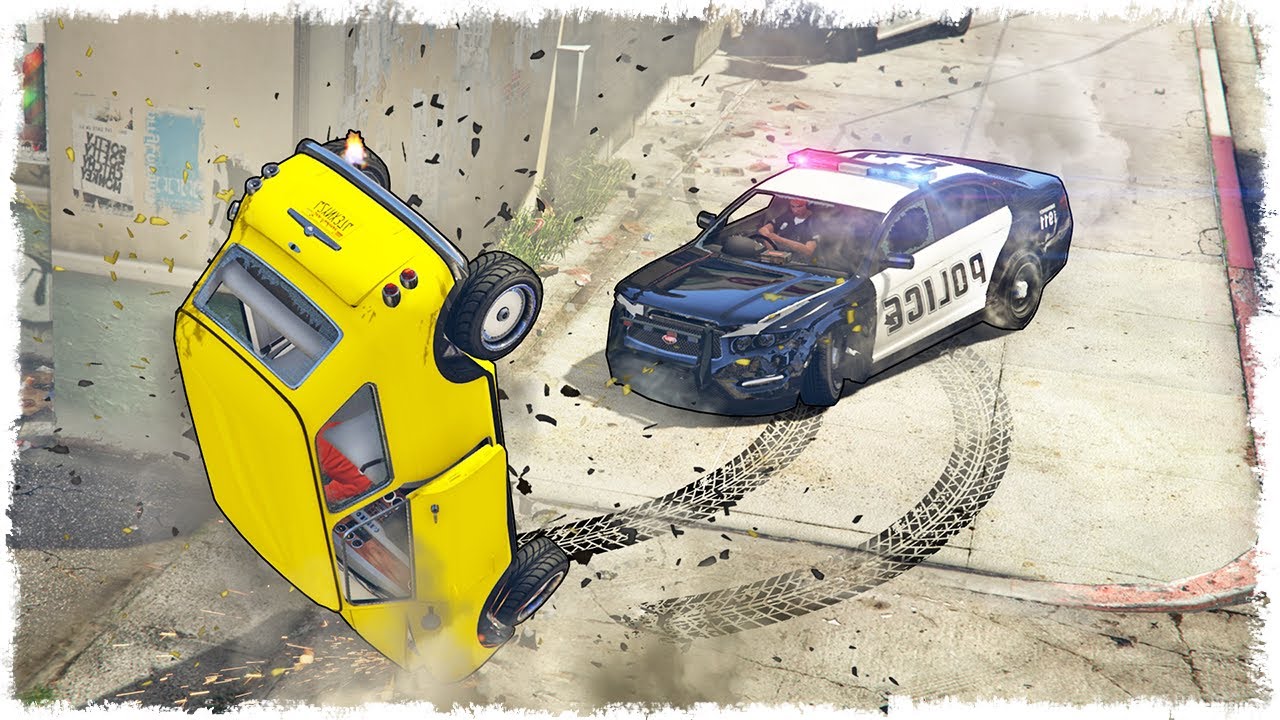 ЖЕСТКОЕ ДТП!!! КОШКИ vs МЫШКИ В GTA ONLINE!!!